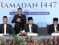 Pemerintah Tetapkan 1 Ramadan 1447 H Jatuh Kamis Besok