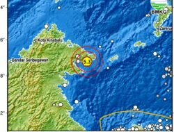 Gempa Sabah M5,3, Getaran Terasa di Tarakan dan Nunukan — Bagaimana dengan Kaltim?